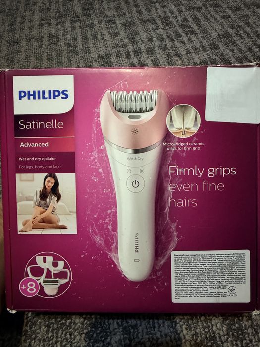 Philips Satinelle Advanced BRE640/00 | Повний комплект | Стан нового