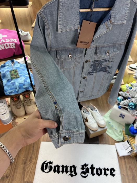 Джинсова Куртка Burberry EKD Blue Denim Jacket