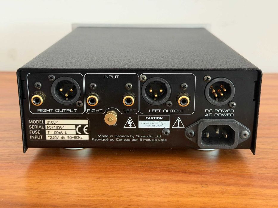 MOON 310LP — Pré-amplificador phono MM/MC equilibrado