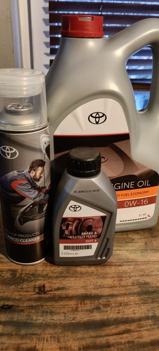 0w16 orginalny olej Toyoty