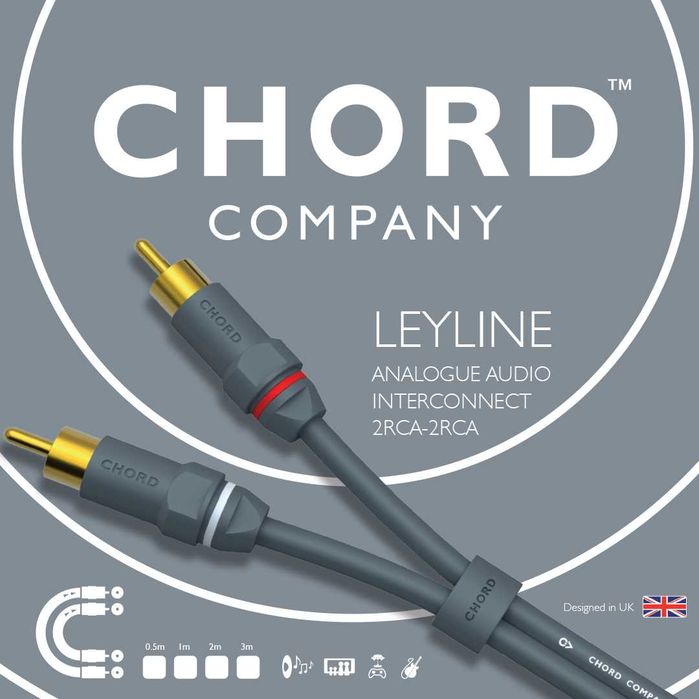Chord Leyline interkonekt -RCA dł - 3 m najnowsza wersja !!!