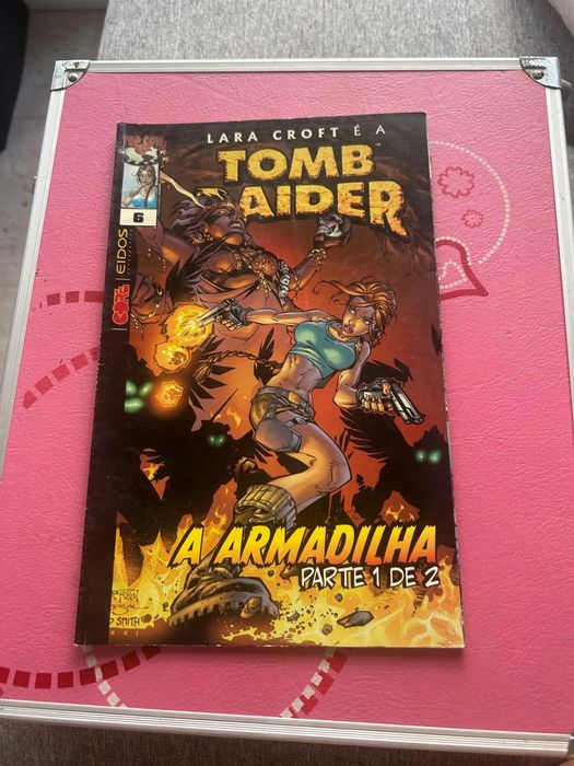 Livros bd tomb raider