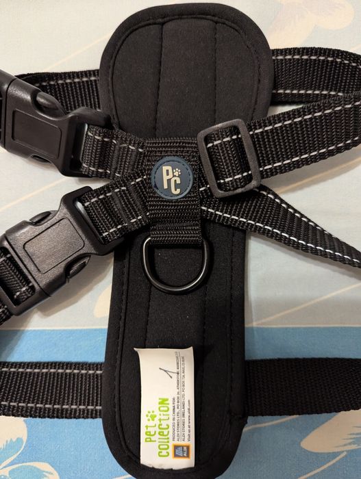 Pet Collection шлейка для собак с нагрудной пластиной (неопрен)