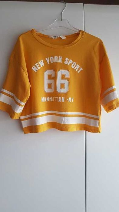 Nowość 2024:) krótka bluzeczka H&M roz 146/152