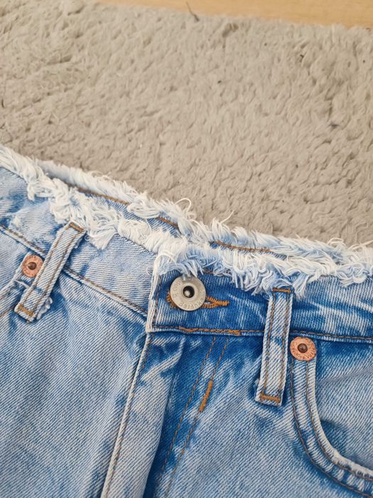 Spodenki szorty jeansowe damskie Bershka r 34