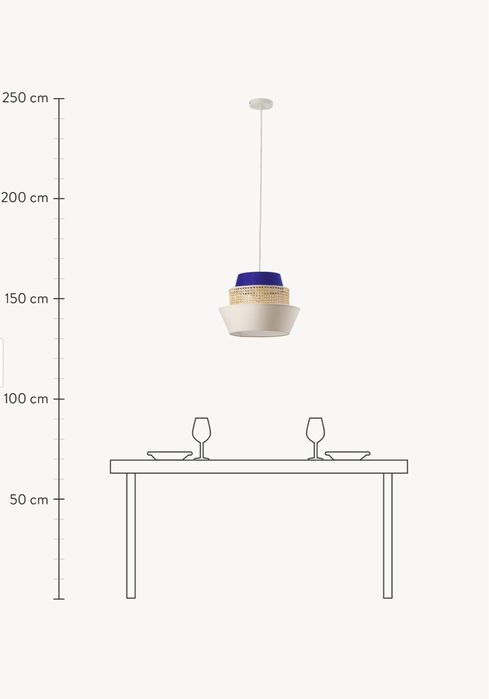 Lampa wisząca Westwing Klea 1 -punkty