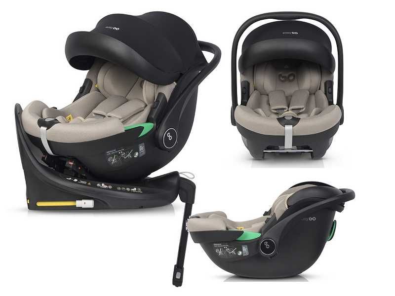 Fotelik Samochodowy NOSIDEŁKO OBROTOWY Isofix EasyGo Buz Pro I-Size