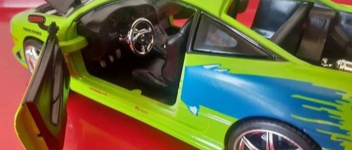 Mitsubishi eclipse fast & Furious escala 1:24