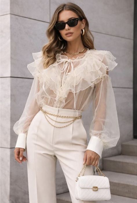 ефектна трендова блуза