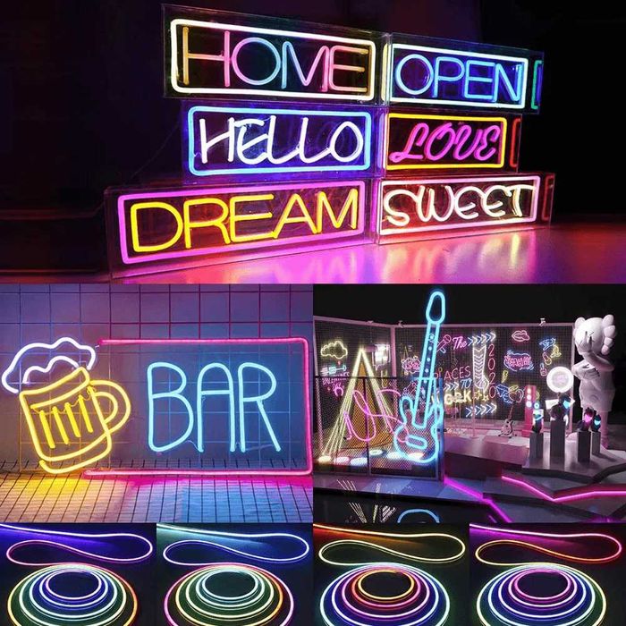LED неон гнучкий 10Вт 12В 8х16мм 96Д/м RGB Neon гарантія 3 роки, блоки живлення і контролери RGB в наявності, консультуємо телефонуйте оптом і роздріб