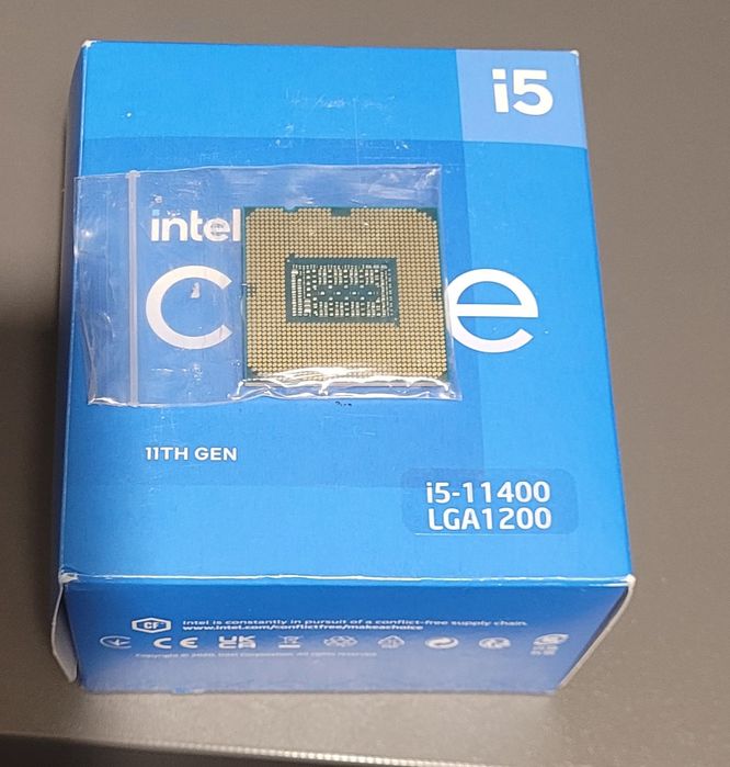 Intel Core i5-11400 – BOX – kompletny zestaw – sprawny