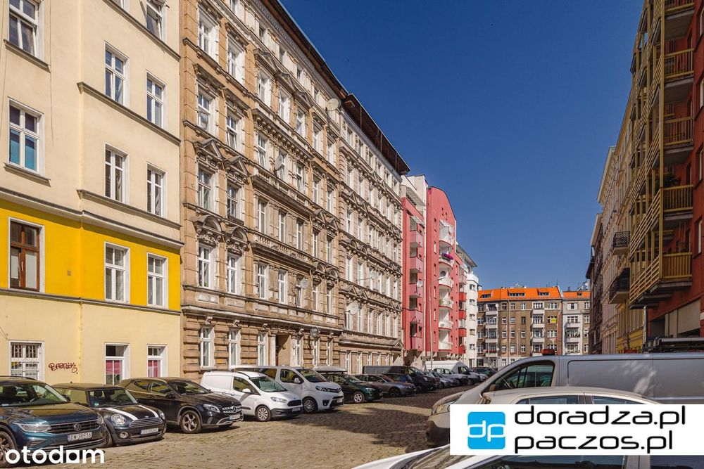 Przestronne 2 pokoje i osobna kuchnia w kamienicy / Ołbin / ul.Barycka