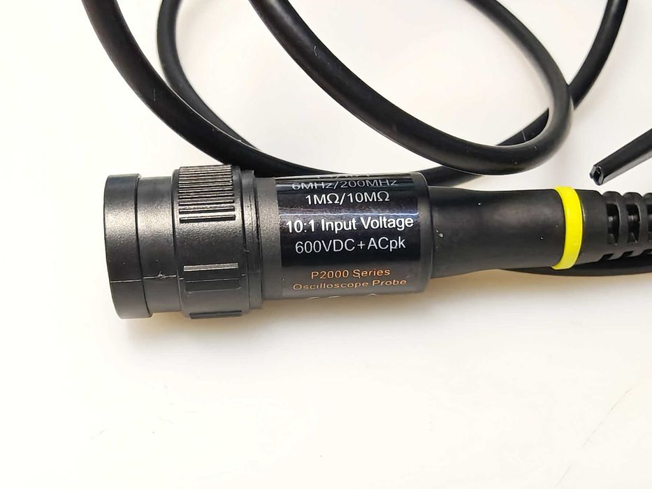 Щуп зонд P2200 200МГц для осциллографа с делителем 1x:10x, 600В