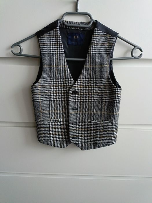 Kamizelka chłopięca do garnituru