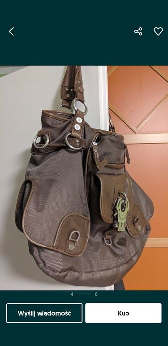 Oferta do 2.01 Damska torebka GGL Orginalna. Ze skórą.