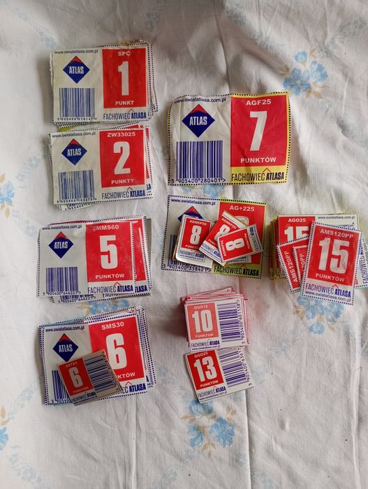 Zamienię punkty Atlas na Mapei