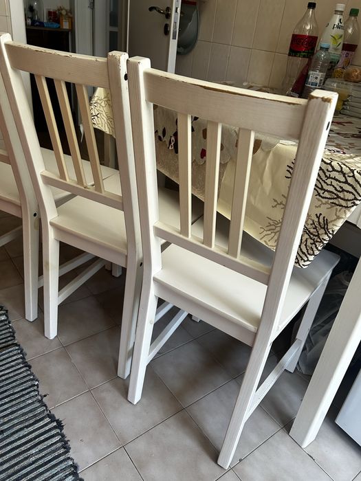 Mesa c 3 cadeiras Ikea