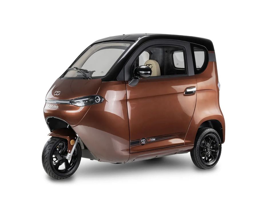 Bili Bike Sigma Trójkołowy pojazd skuter zabudowany bez prawka SIGMA 3 100AH 3000W