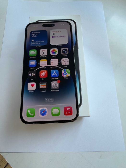 iPhone 14 Pro Max, Space Black, 128 GB