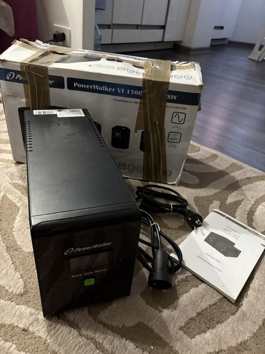 Джерело безперебійного PowerWalker  UPS + акумулятори 12v 7,2Ah