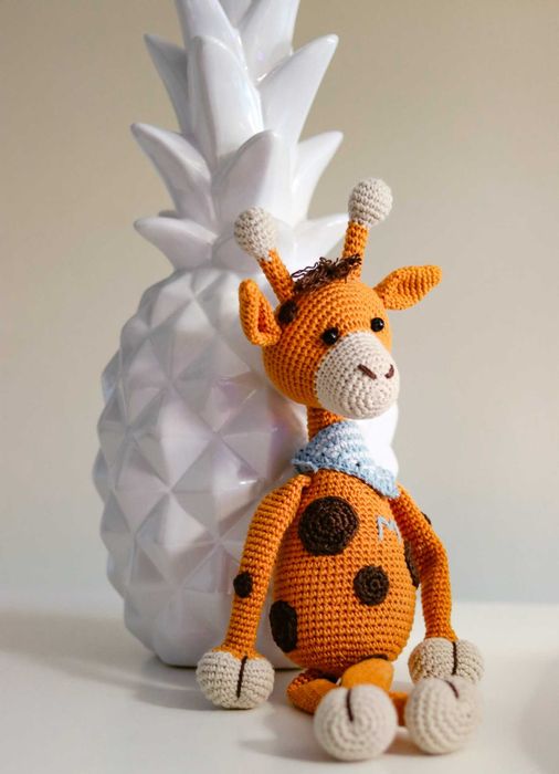 Girafa amigurumi