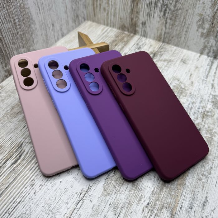Не пачкаются ‼️ Чехол Silicone Case на Samsung A56/ A36/ A26 чохол
