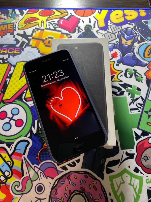 iPhone 7+ Plus 128gb Black чорний айфон