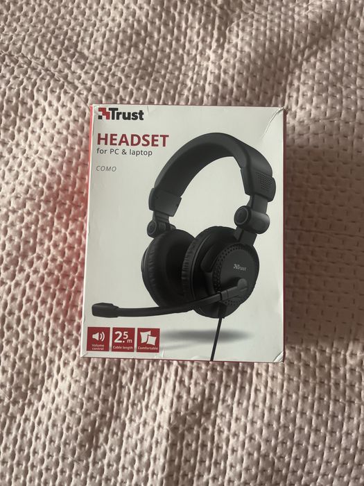 Навушники Trust Como Headset Black