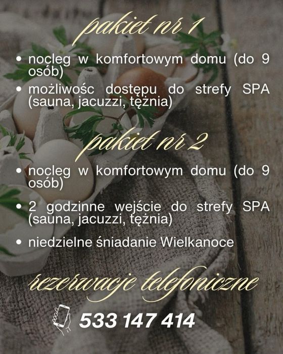 Święta Wielkanocne na Roztoczu w Guciowie