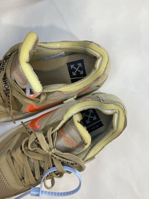 Кросівки Nike Air Max 90 x Off-White «Desert Ore»