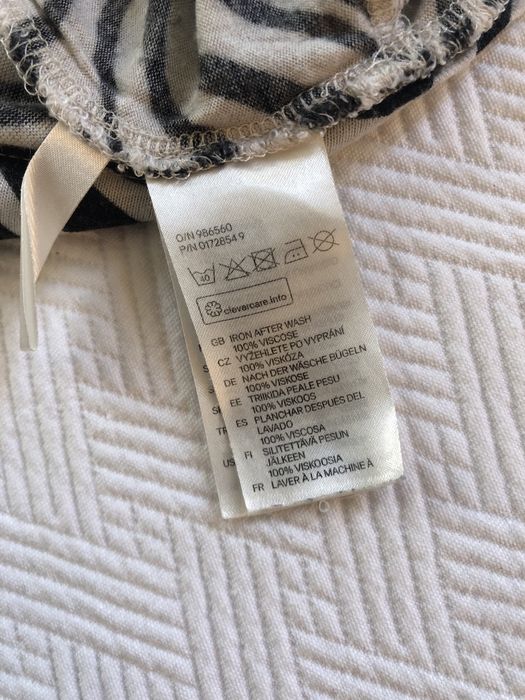 Macacão curto com padrão de zebra da H&M