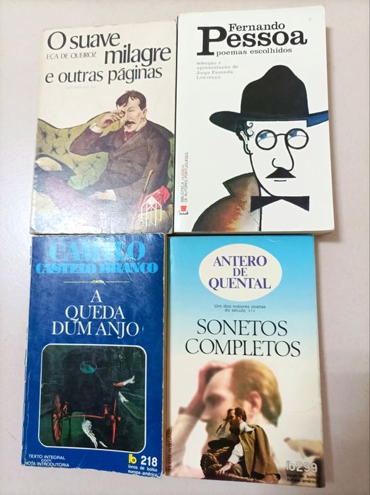 Lote de livros antigos de Autores Portugueses