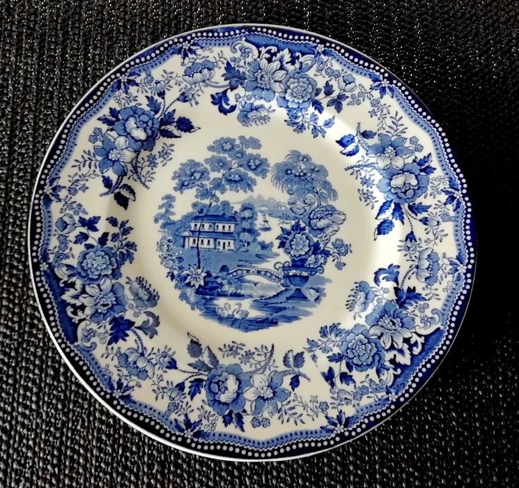 Tonquin Pratos de porcelana Inglesa Alfred Meakin (Sopa e Ladeiro)