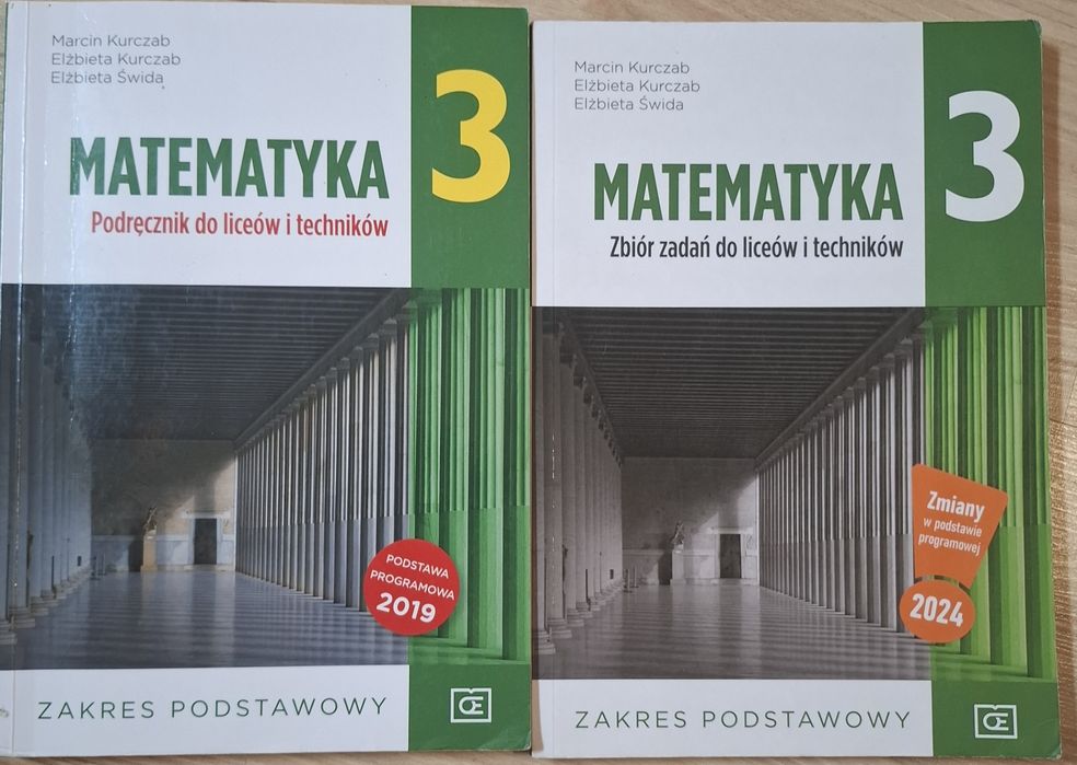 Podręcznik i zbiór zadań matematyka 3