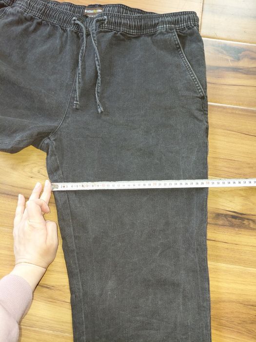 Spodnie męskie XL jeansy dżinsy na gumce