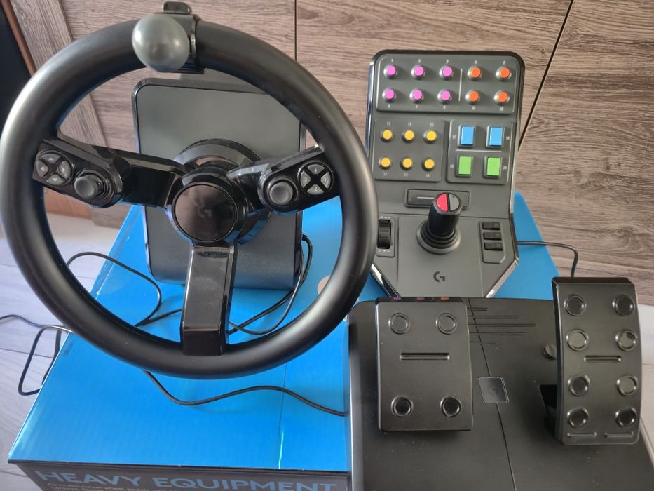 Kierownica panel sterujący logitech saitek farm