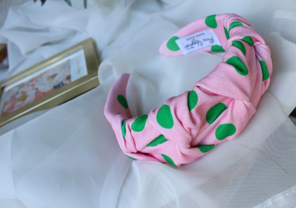 Opasla damska marszczona marszczulka 5 cm miękka Pani Uszytek handmade