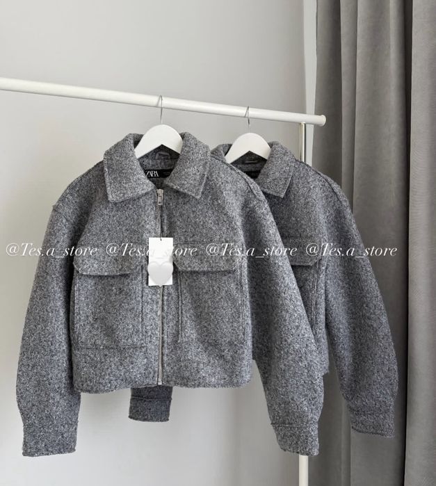 Бомбер куртка zara L