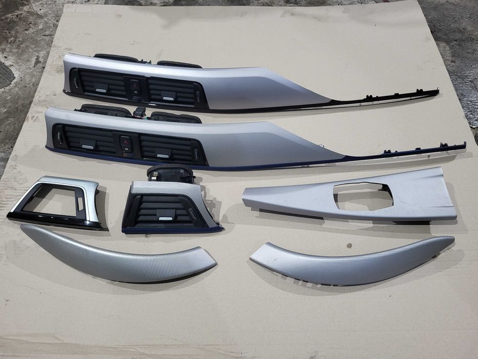 Bmw F30 F32 F34 F36 декор інтерєр накладка алюминий дерево алюміній