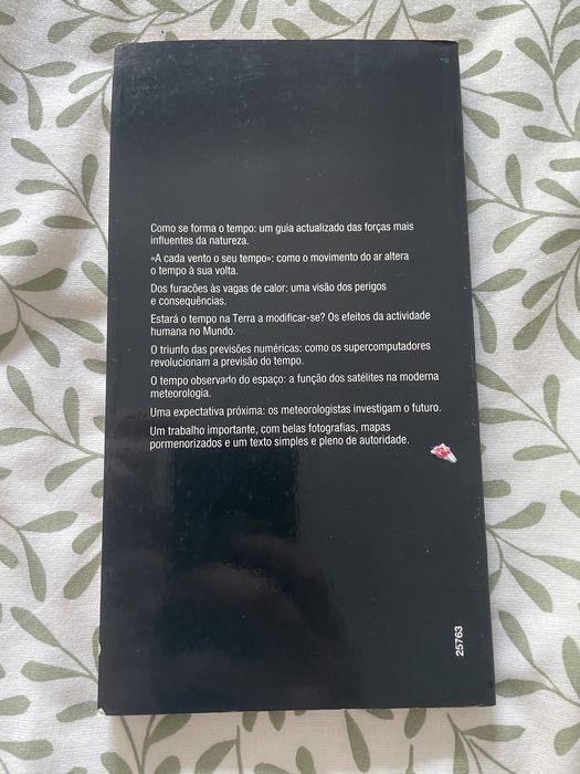Livro "O Tempo - Um Guia Actual da Previsão" (Atkinson & Gadd)
