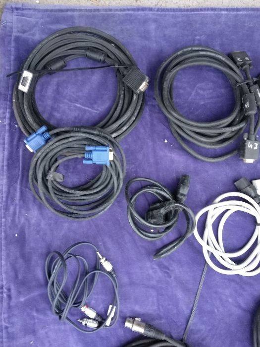 DJ kable, przewody, czincz, vga