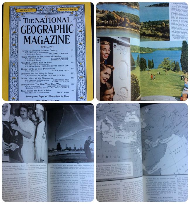 National Geographic Magazine Volume CV. Num. 4, August, 1954