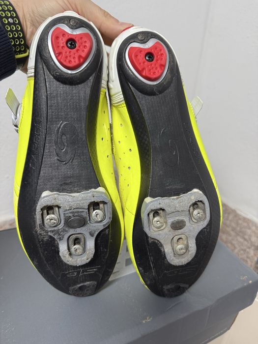 Sapatos encaixe Sidi carbono