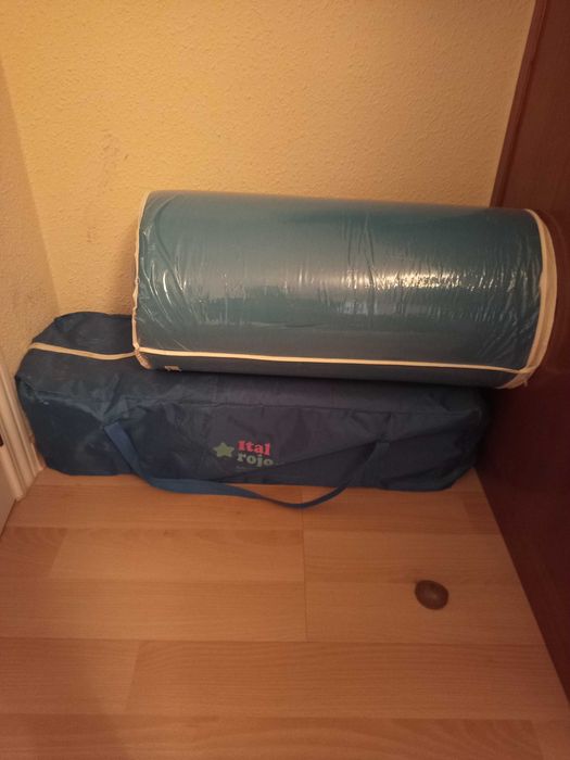 Cama viagem bebe + colchao