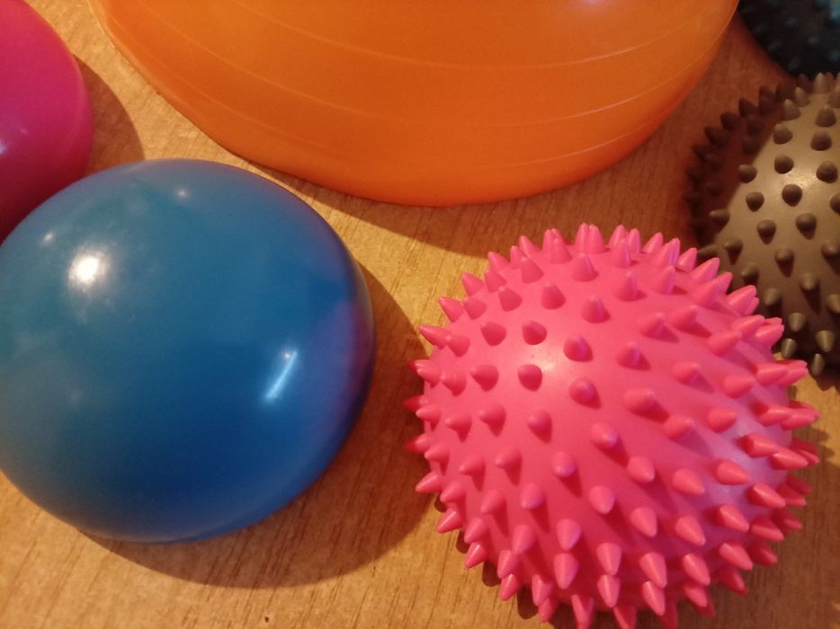 Nowe akcesoria do gimnastyki sensorycznej - aż 11 przedmiotów