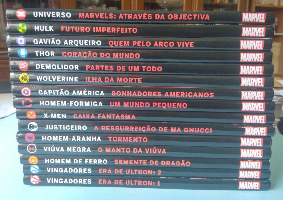PODEROSOS HERÓIS MARVEL - 8 volumes Ed. Levoir