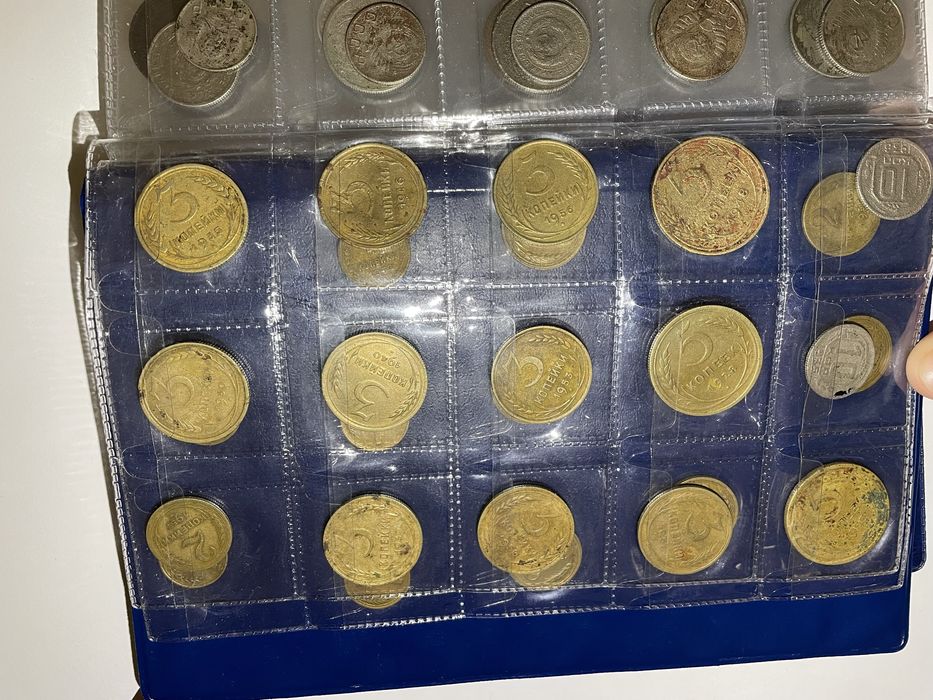 монети цар, сср, значки