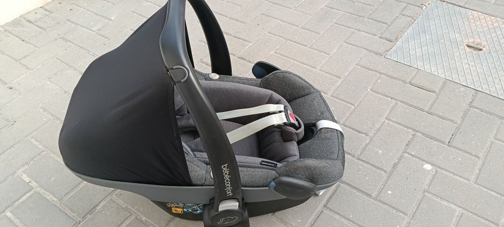 Trio Carrinho Bébé Confort Elea + Ovo Pebble Plus + Capas de Chuva (Completo)