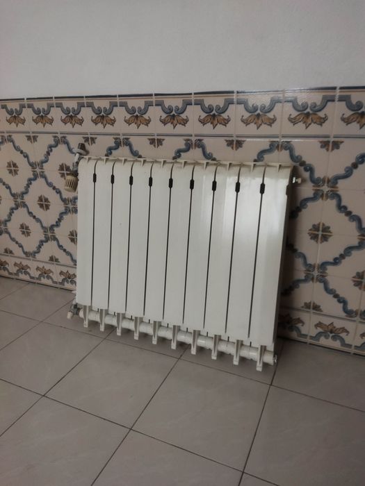 Radiador irradiador Roca 10 elementos com acessórios