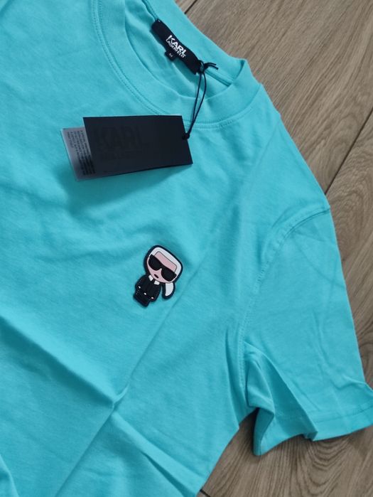 Karl Lagerfeld świetny męski T-shirt rozmiar M